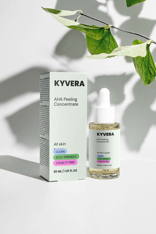 AHA Peeling Concentrate for skin renewal and glow ,from Kyvera