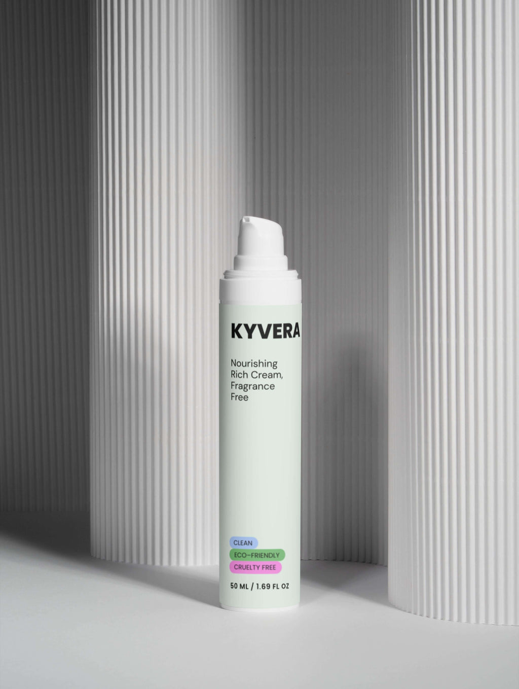 KYVERA Nourishing Rich Cream, Fragrance Free, soothing and hydrating face cream for dry skin.
