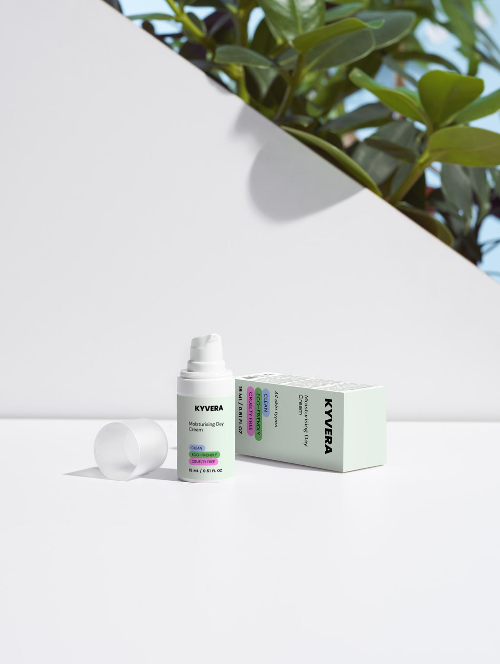 Moisturising Day Cream by Kyvera, featured with packaging, perfect for nourishing and hydrating skin all day.