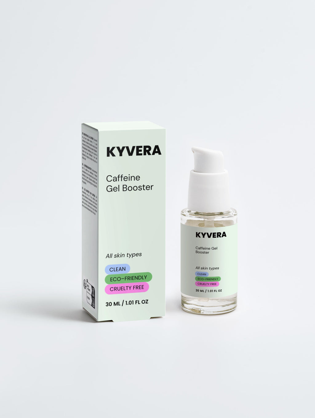 Kyvera Caffeine Gel Booster for puffiness and tired skin